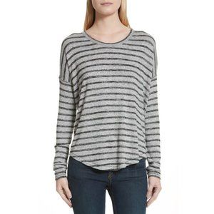 RAG & BONE - HUDSON LONG SLEEVE STRIP TEE